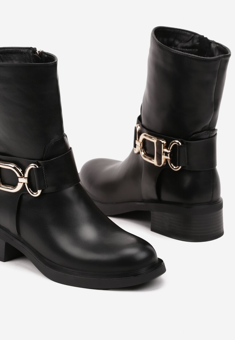 Botine Mazista Negre