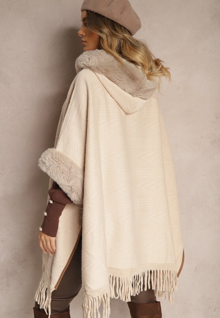 Poncho Gemina Bej