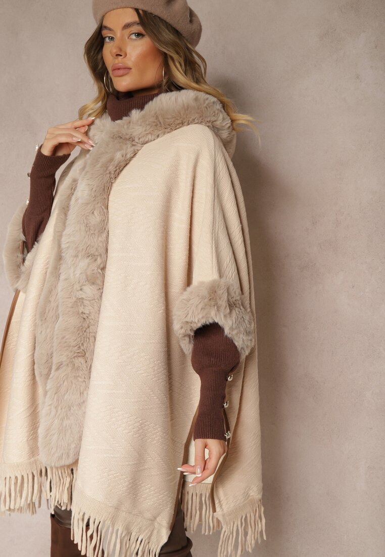 Poncho Gemina Bej