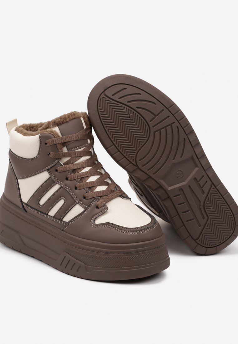 Botine Lealwen Bej cu maro