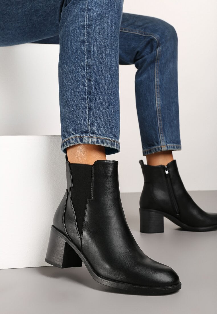 Botine Zinneta Negre
