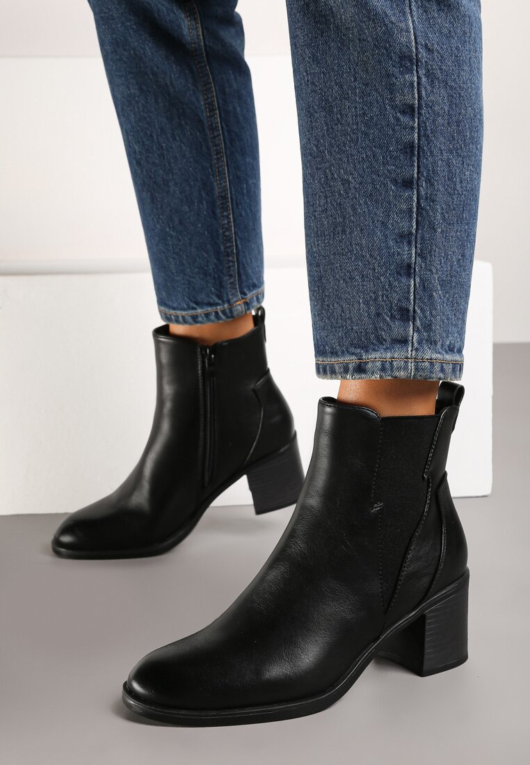 Botine Zinneta Negre