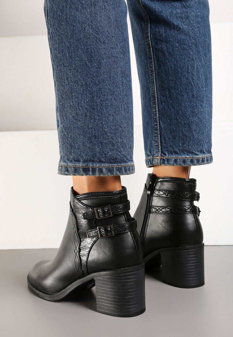 Botine Malwilda Negre