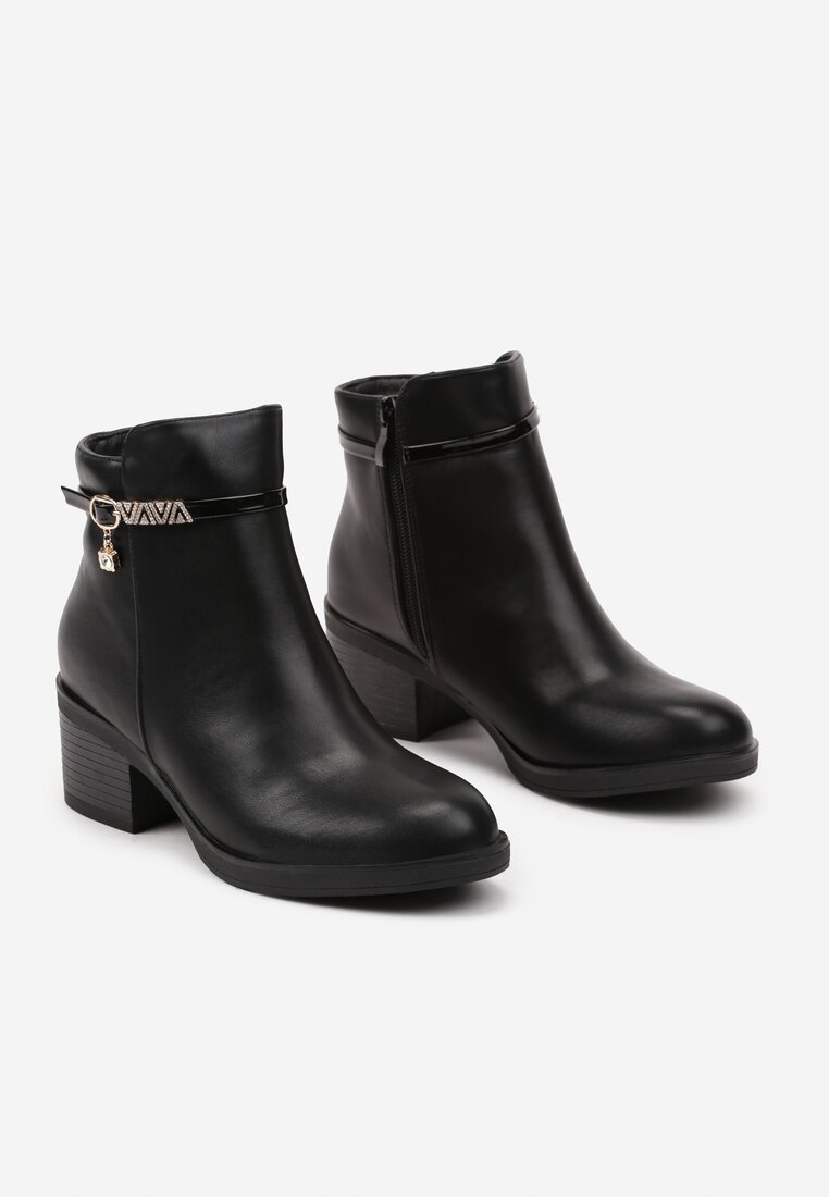 Botine Zinnara Negre