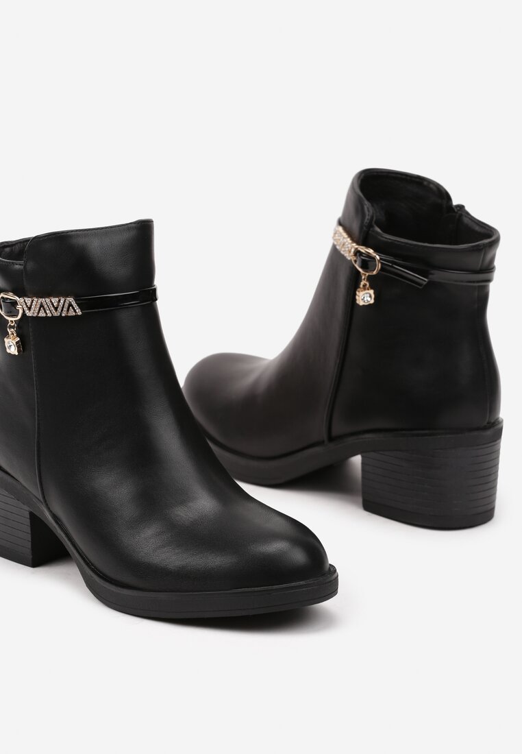 Botine Zinnara Negre