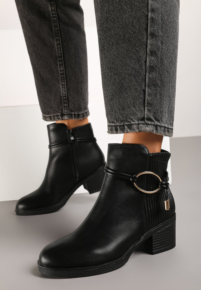 Botine Reannia Negre
