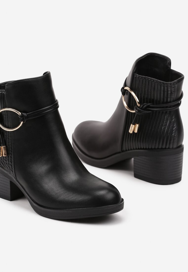 Botine Reannia Negre