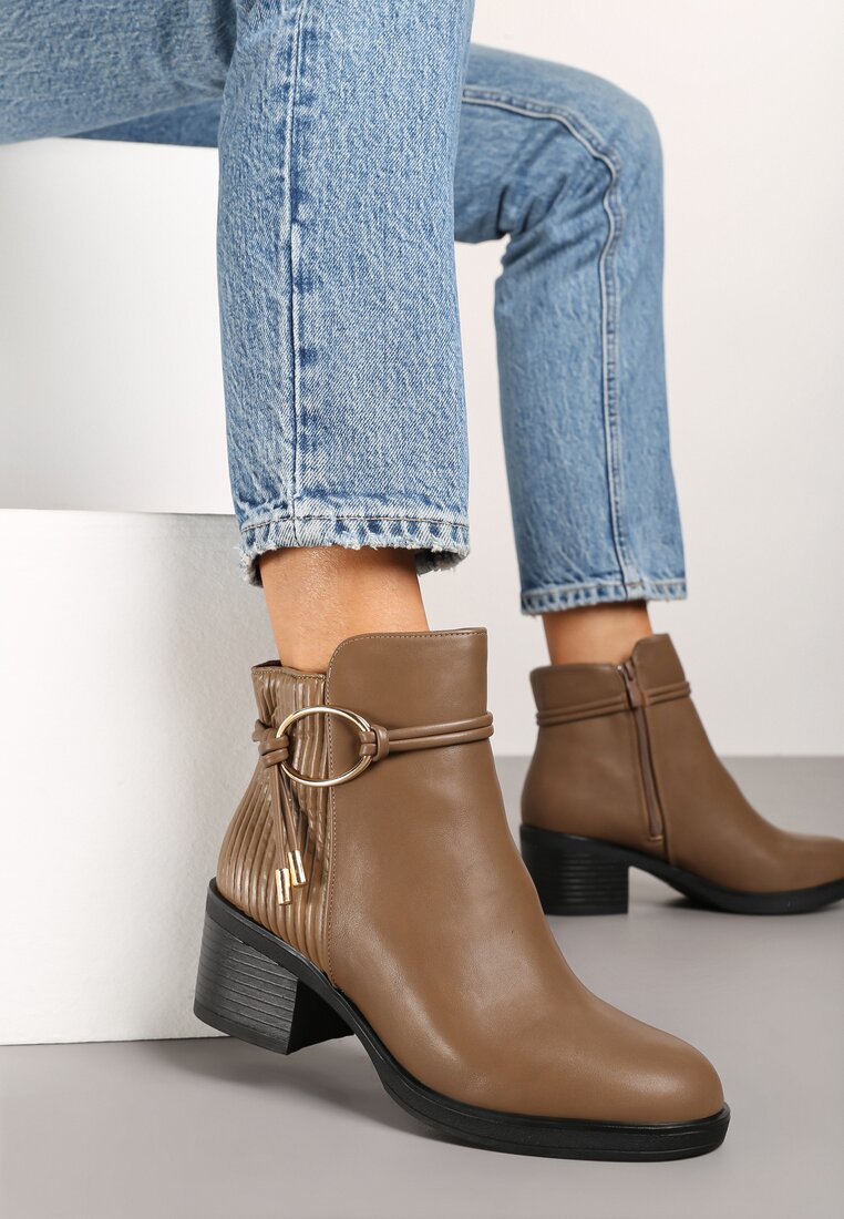 Botine Reannia Bej