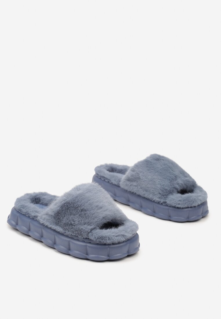 Papuci de casă Lealittia Bleumarin