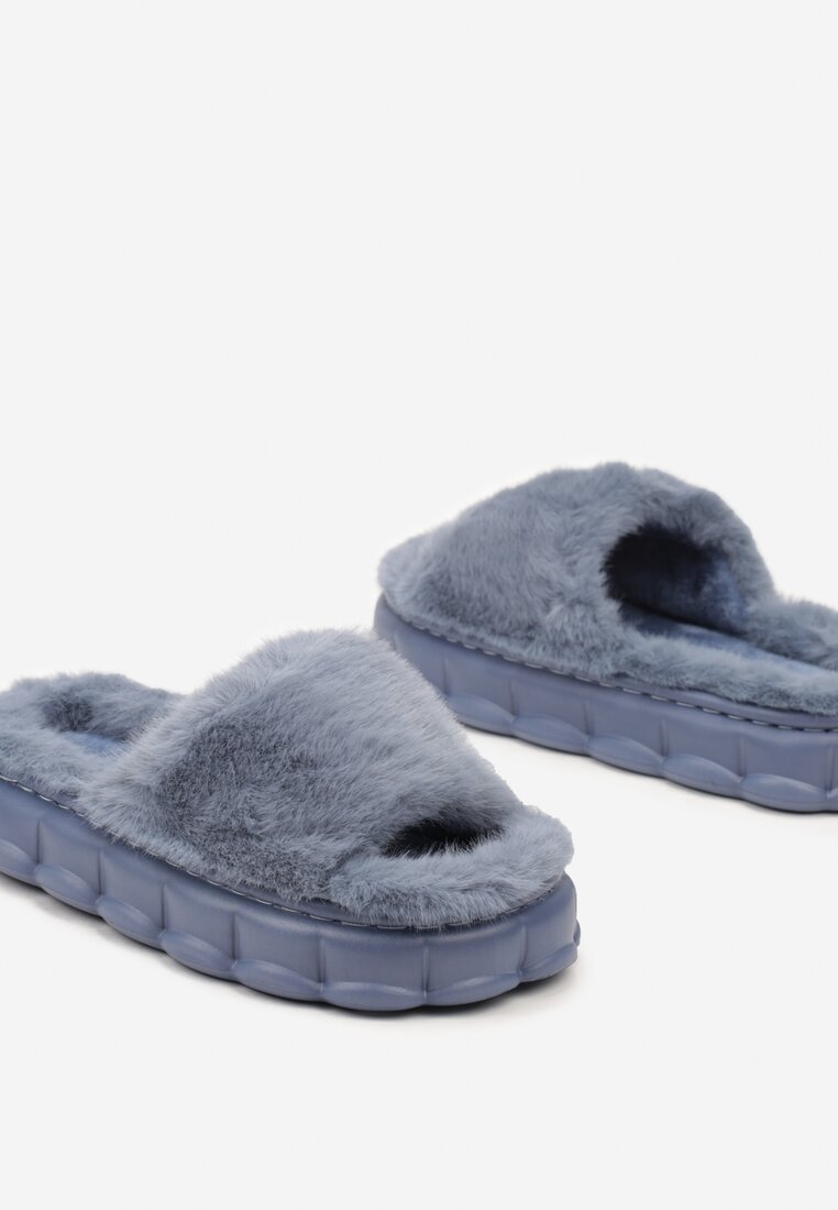 Papuci de casă Lealittia Bleumarin