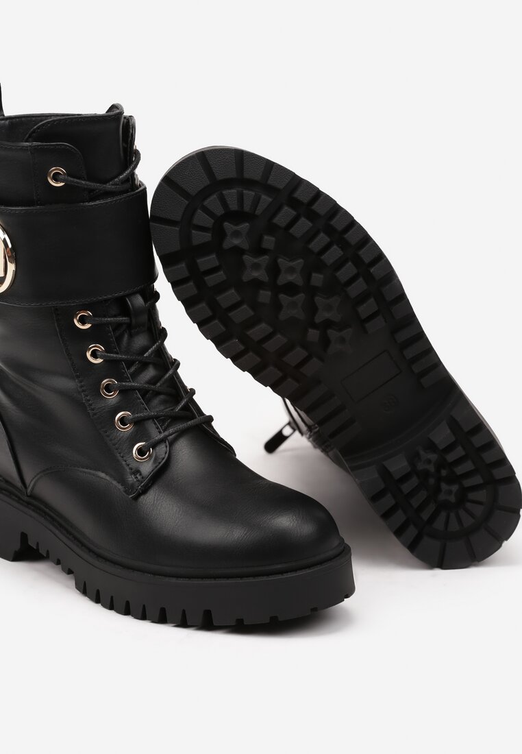 Botine Deosha Negre