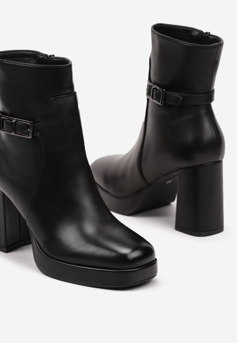 Botine Lemiara Negre
