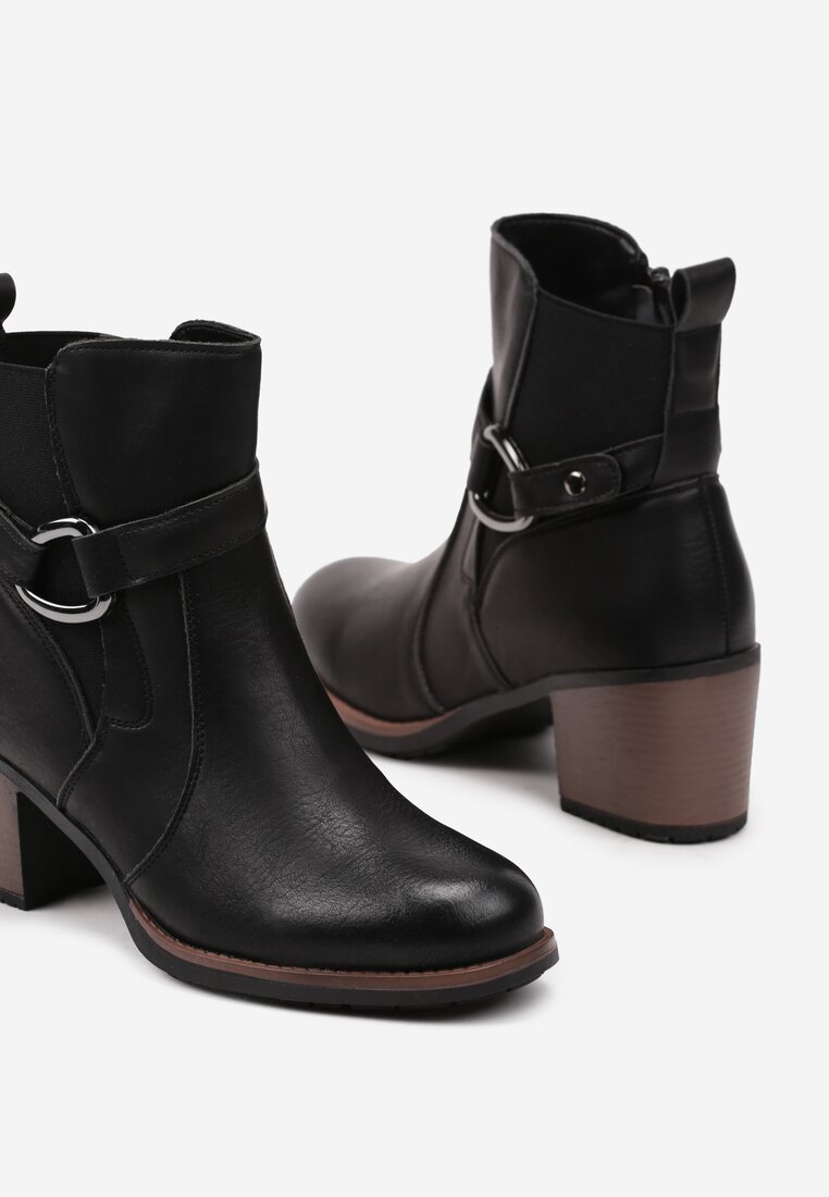 Botine Zinnina Negre