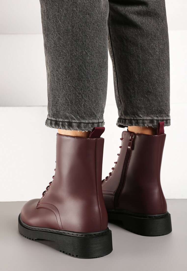 Botine Sortinnia Bordo