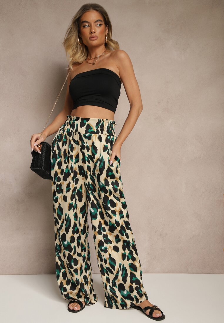 Pantaloni Saliandra Verde închis
