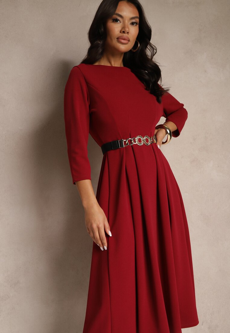 Rochie Reanelis Bordo