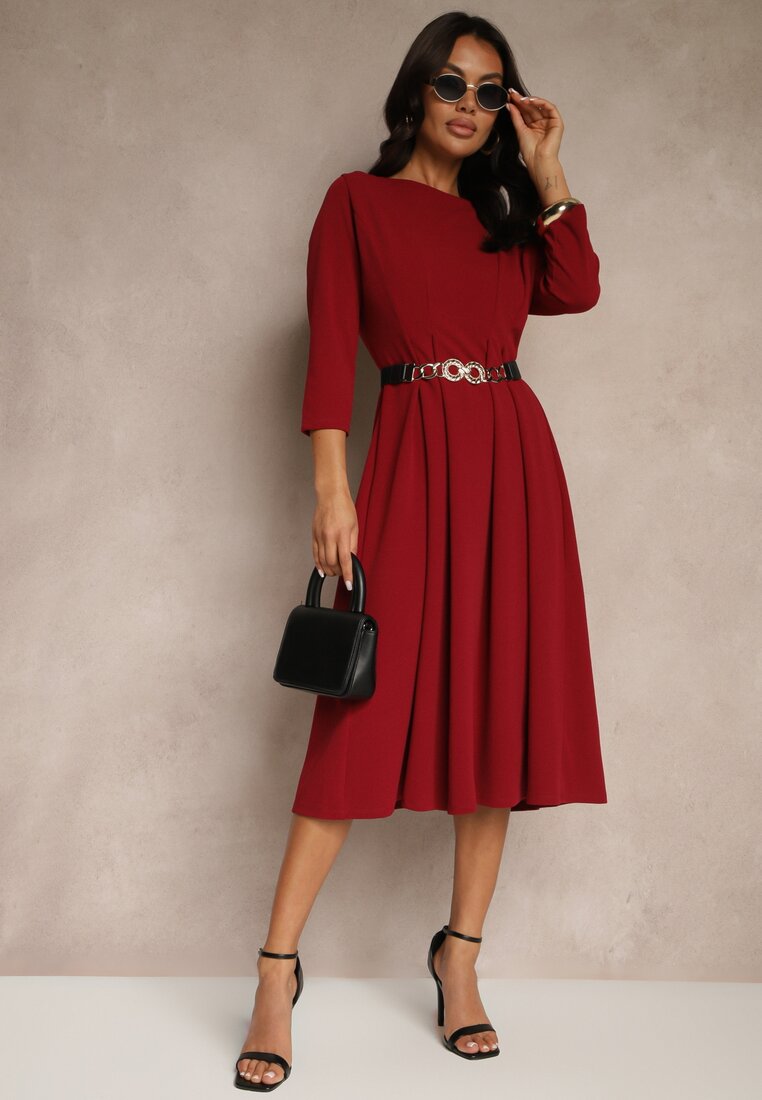 Rochie Reanelis Bordo