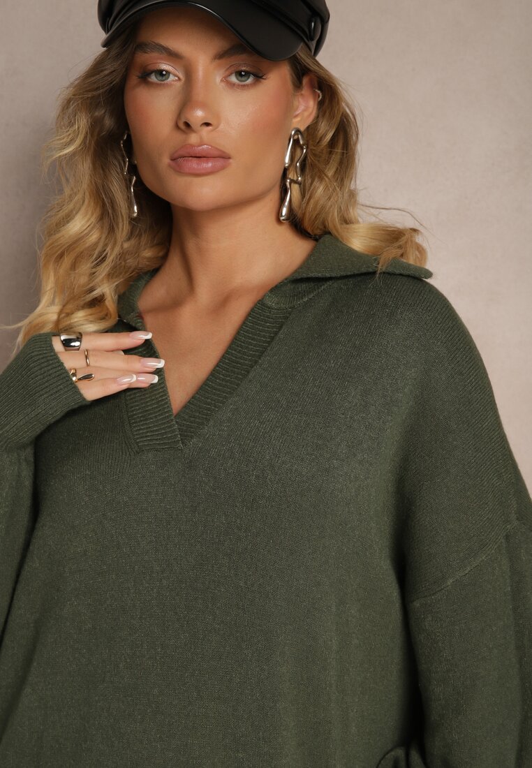 Rochie Clarinnae Verde închis