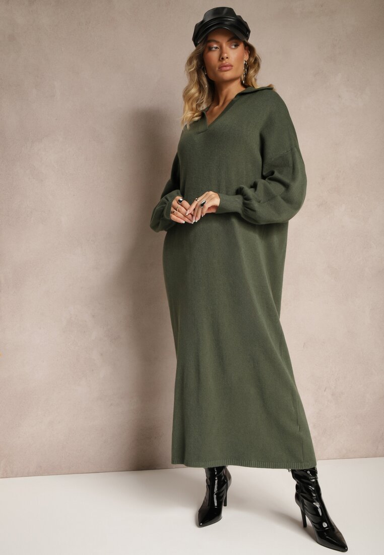 Rochie Clarinnae Verde închis
