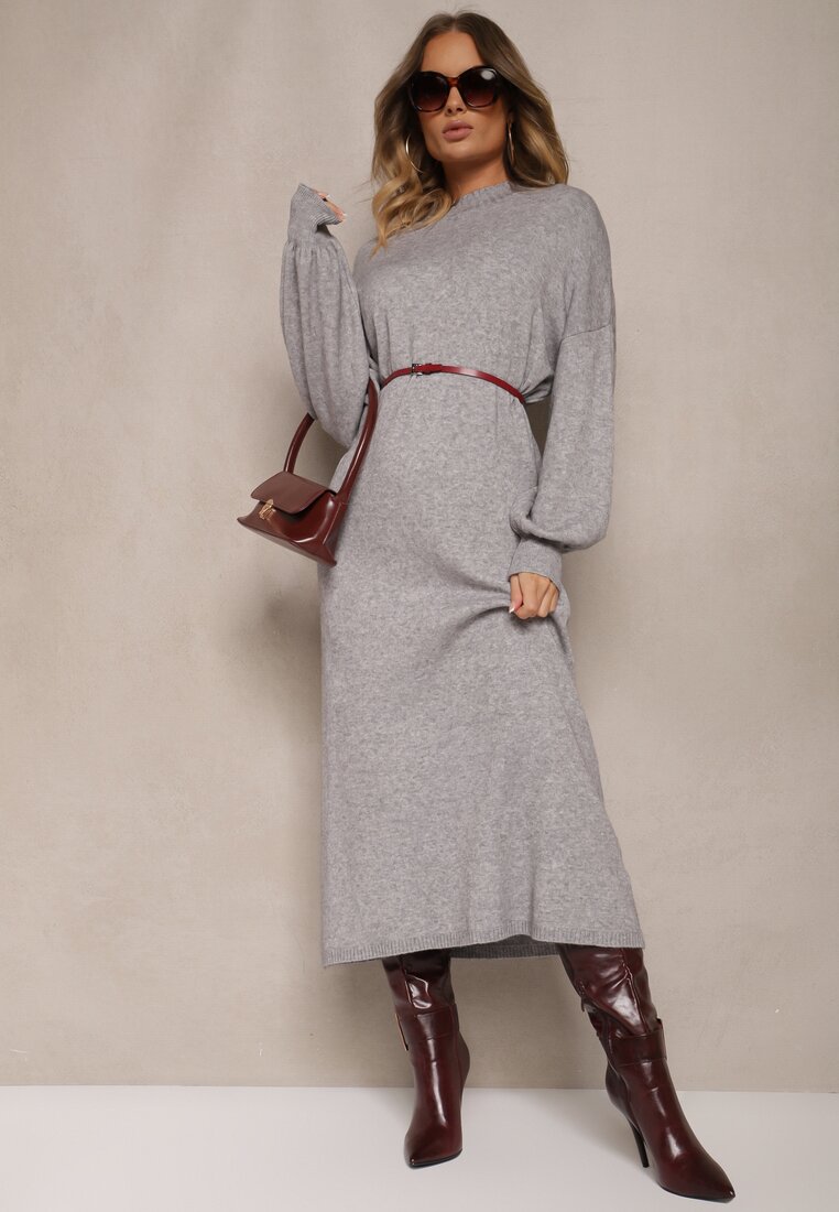 Rochie Salindra Gri