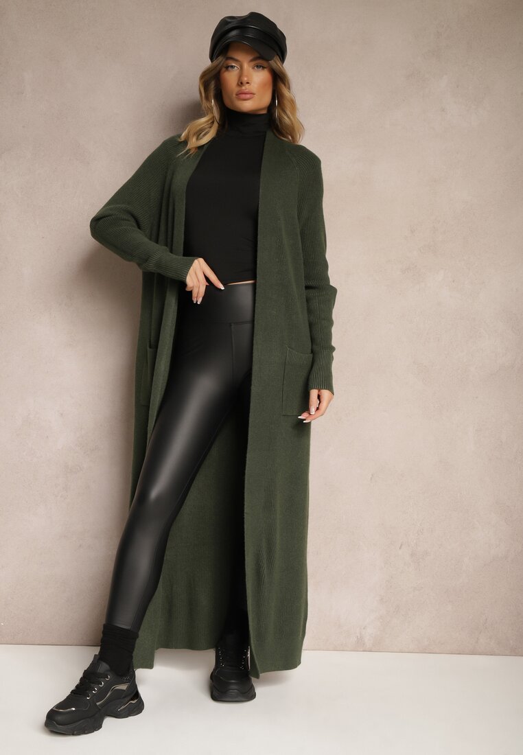 Cardigan Verde închis