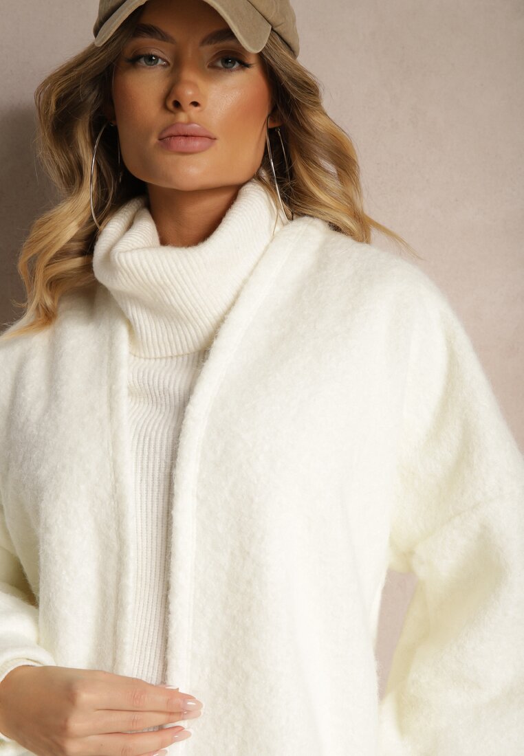 Cardigan Jackidra Alb