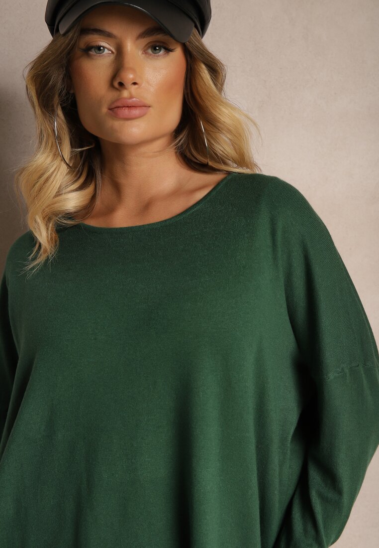 Pulover Gemiena Verde închis