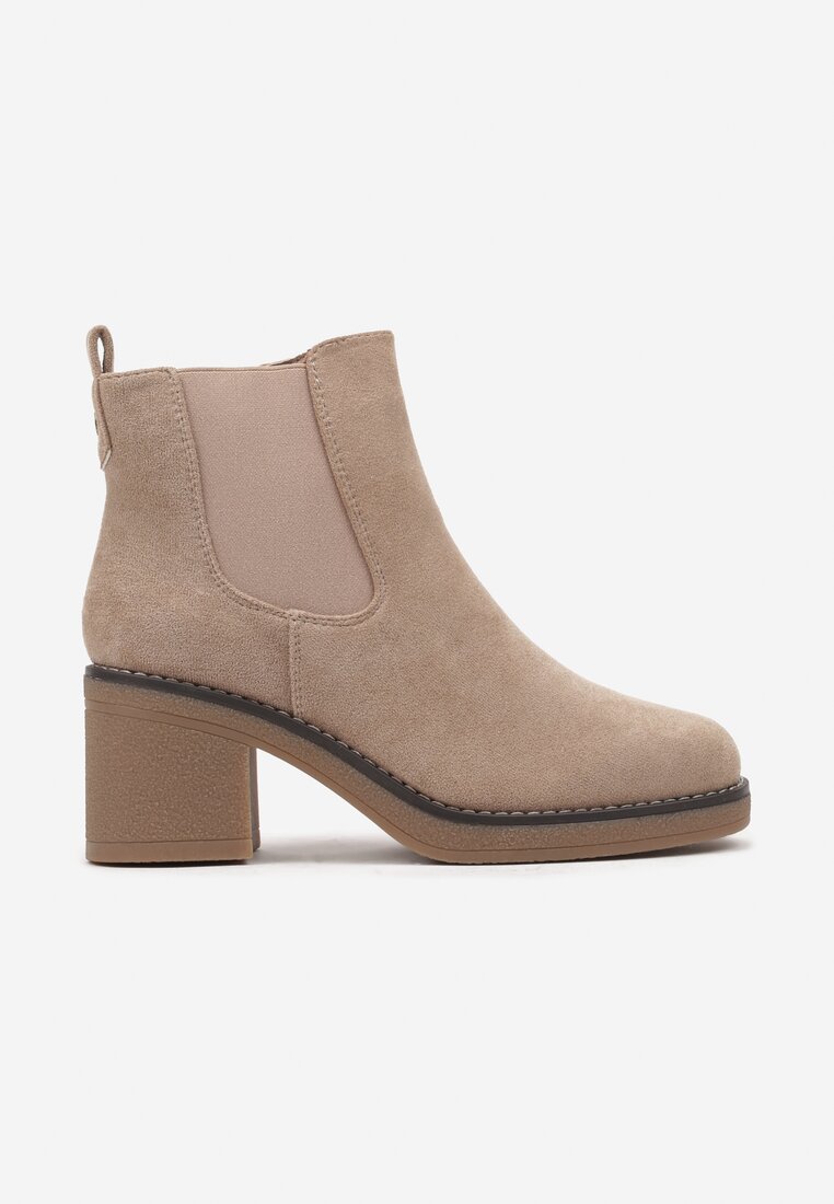 Botine Resilina Bej