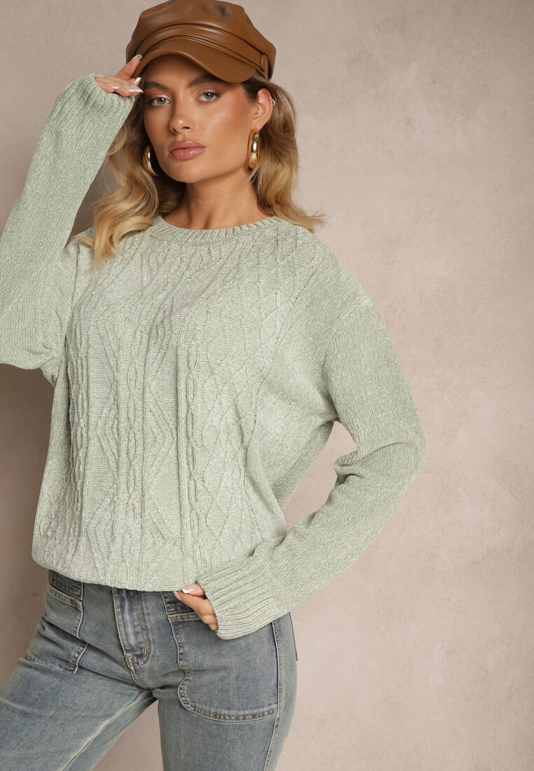 Pulover Zeriona Verde deschis