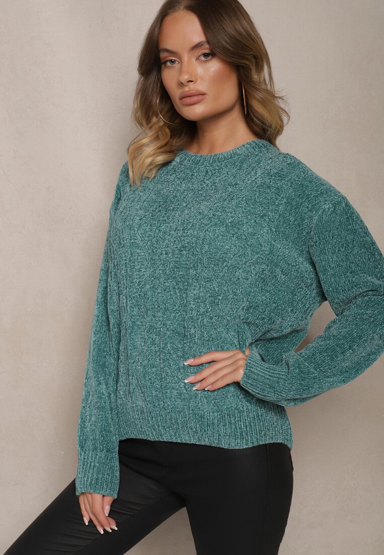 Pulover Zeriona Verde închis