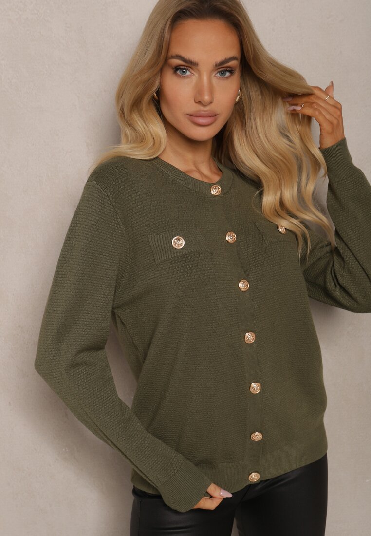 Cardigan Tinnalia Verde închis