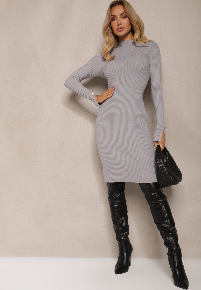 Rochie Zeanitha Gri