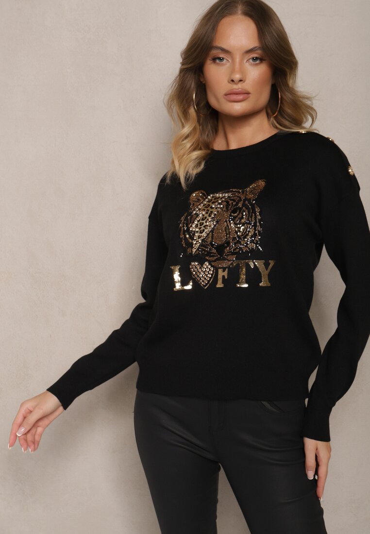 Pulover Lilrae Negru