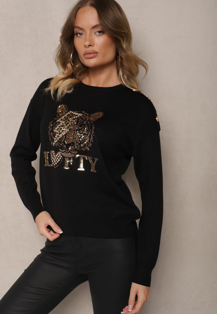 Pulover Lilrae Negru