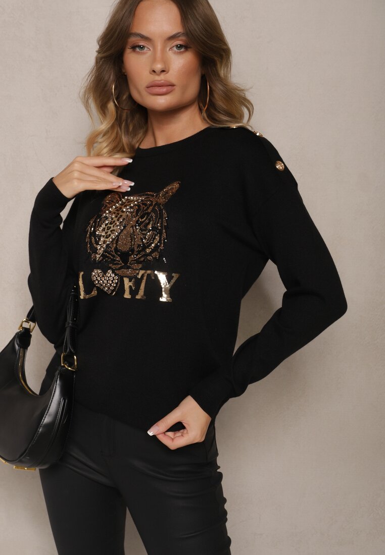 Pulover Lilrae Negru