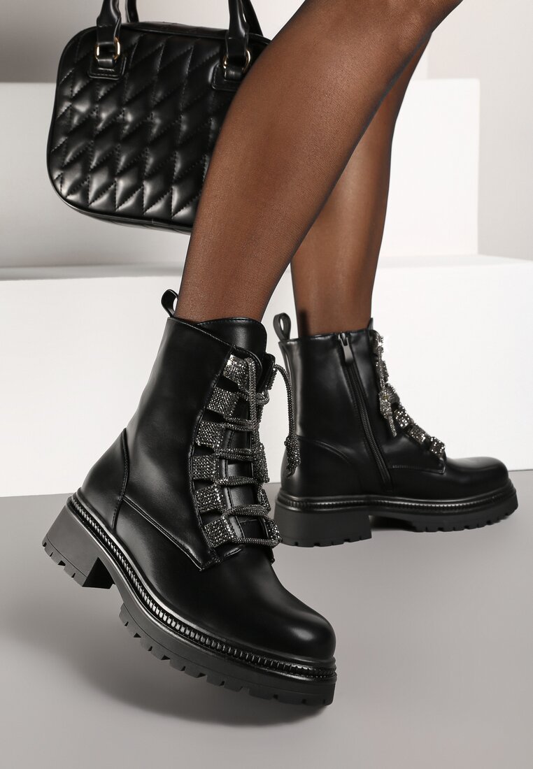 Botine Rialea Negre