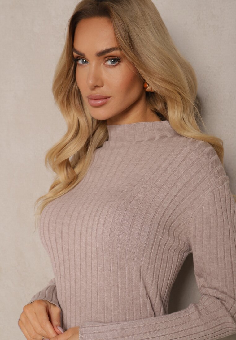 Rochie Ninnita Bej închis