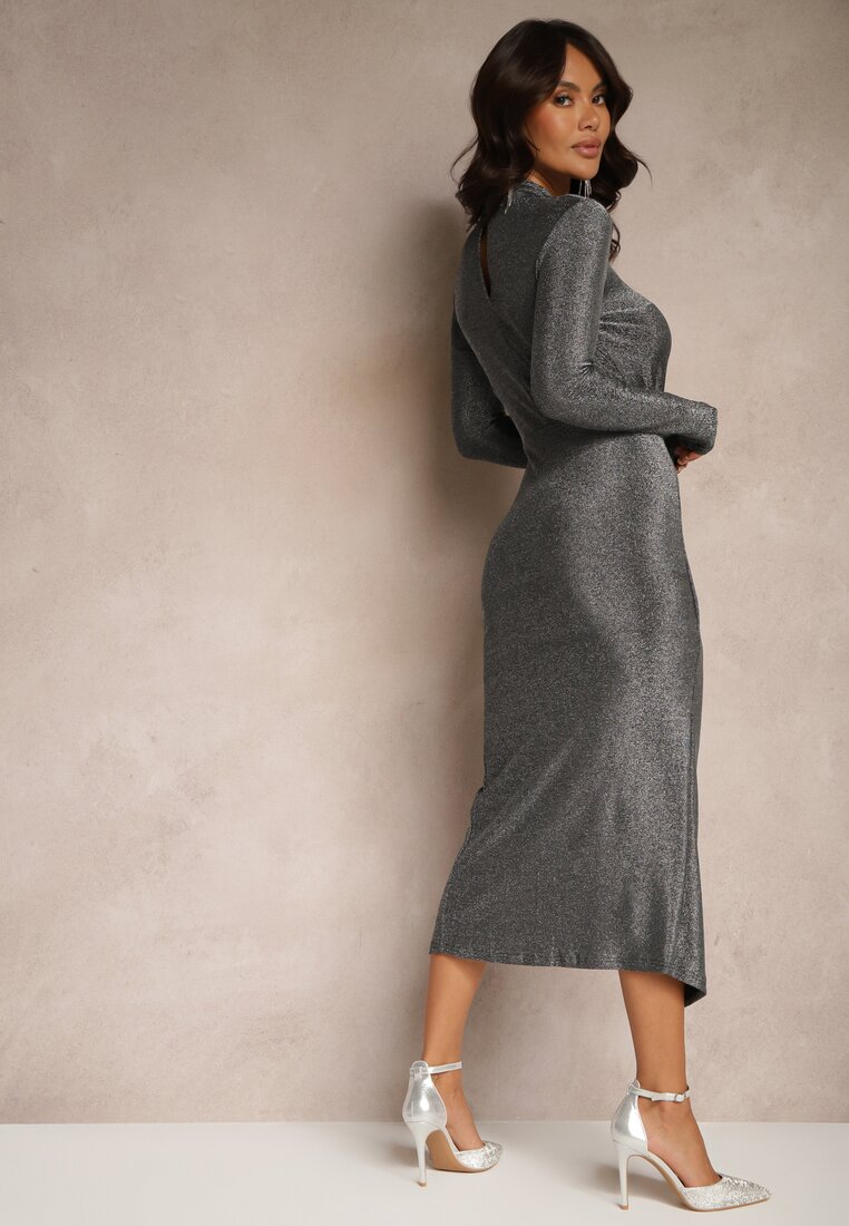 Rochie Issaniea Argintie