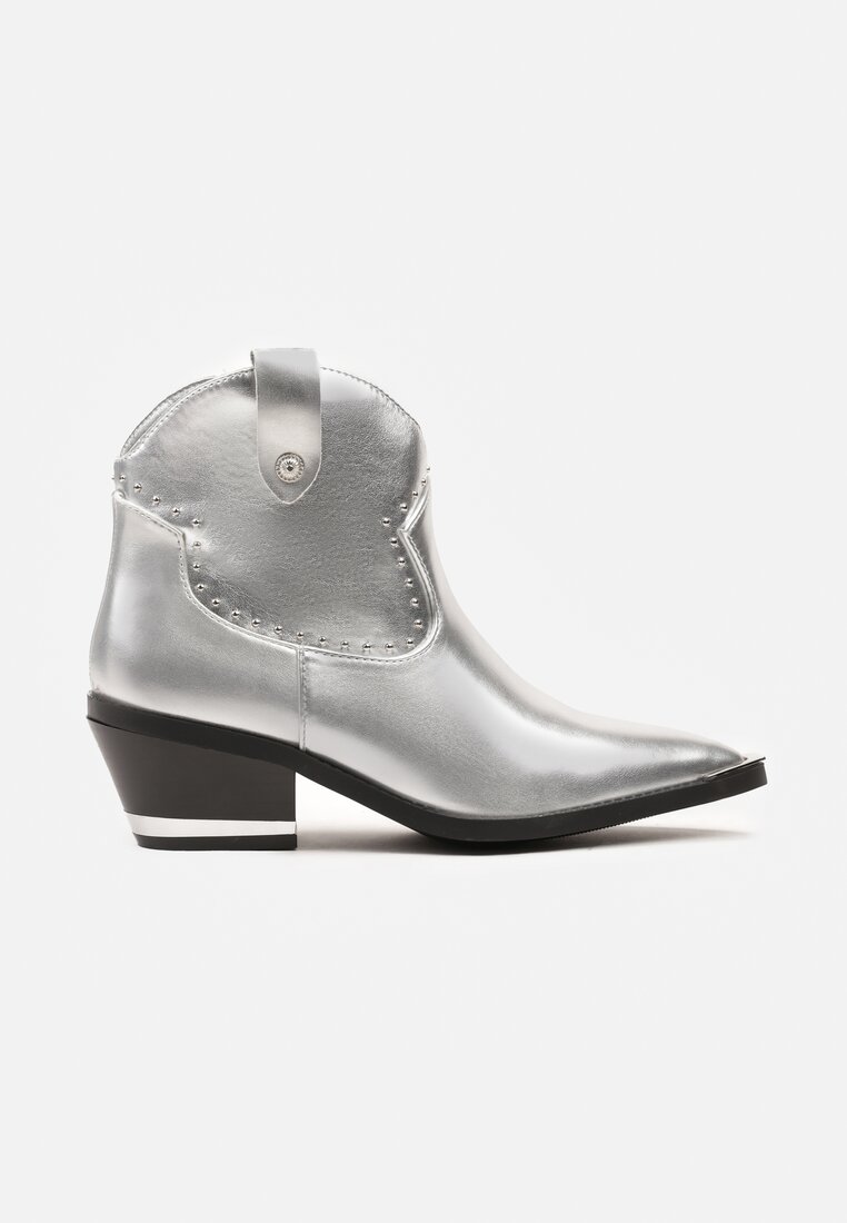 Botine Niavela Argintii