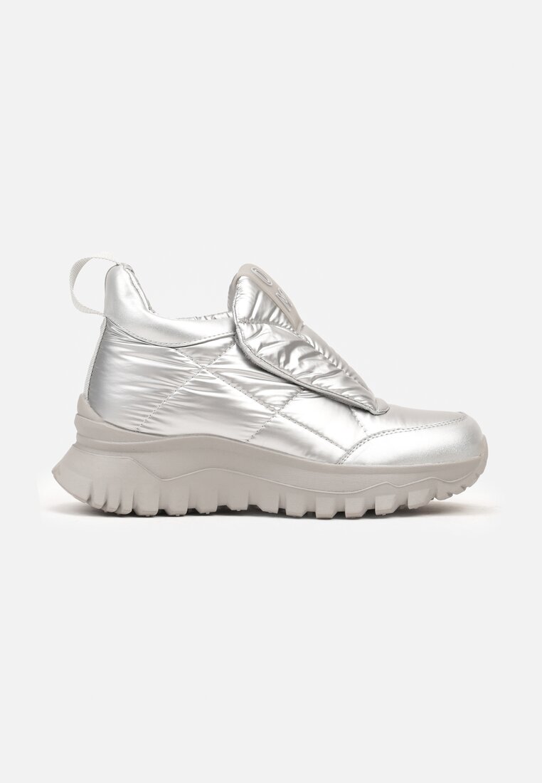 Sneakers Resilie Argintii