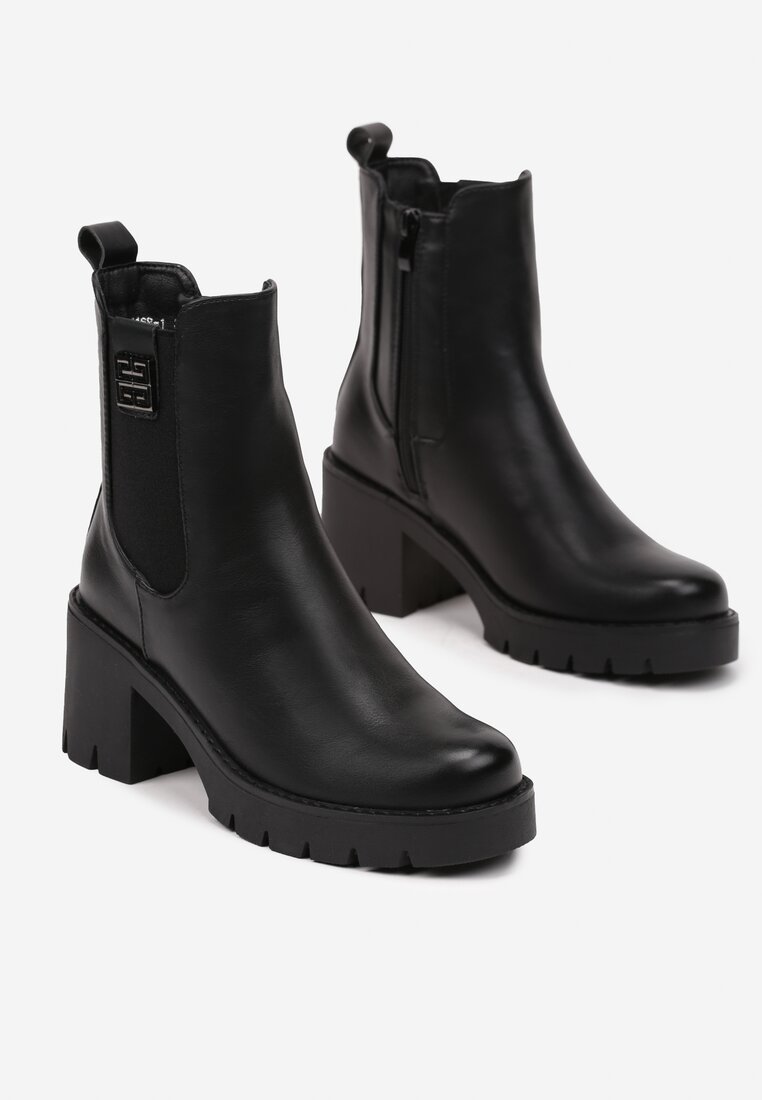 Botine Resilaine Negre