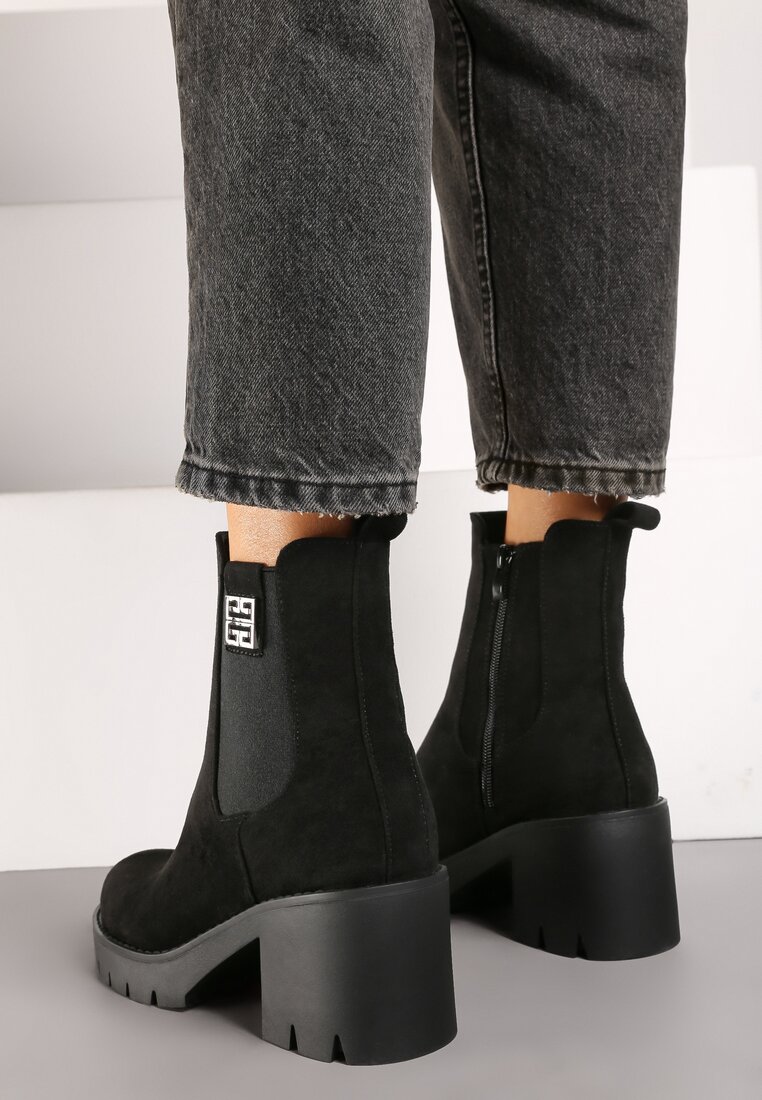 Botine Resilaine Negre
