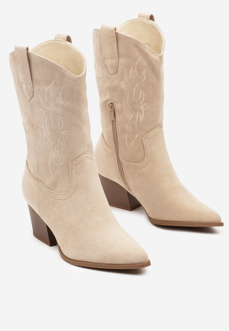Botine Riadorael Bej