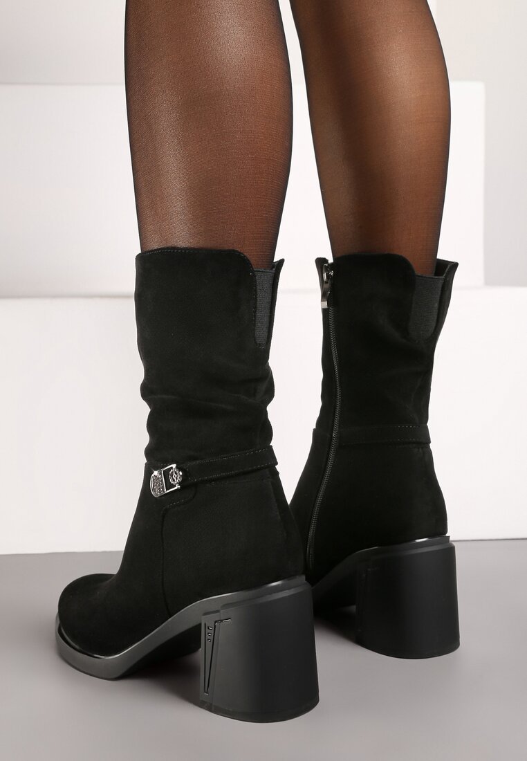 Botine Nialora Negre