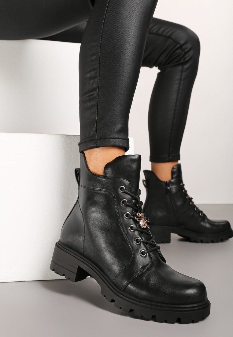 Botine Remilina Negre