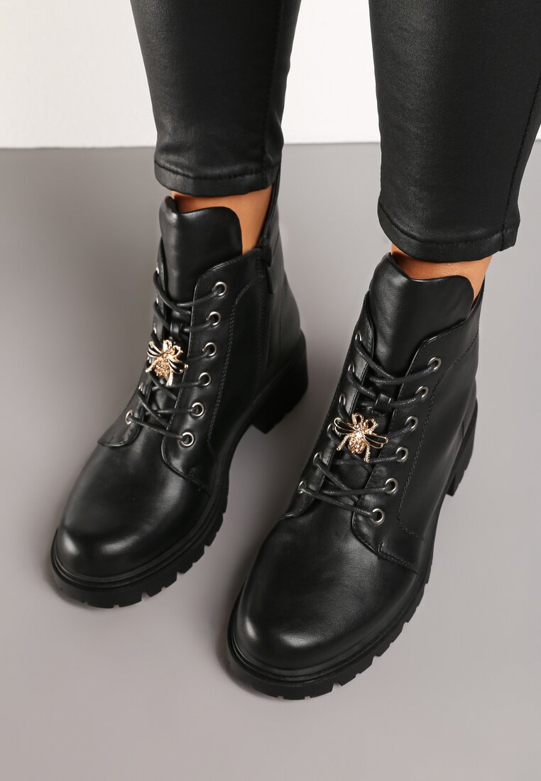 Botine Remilina Negre