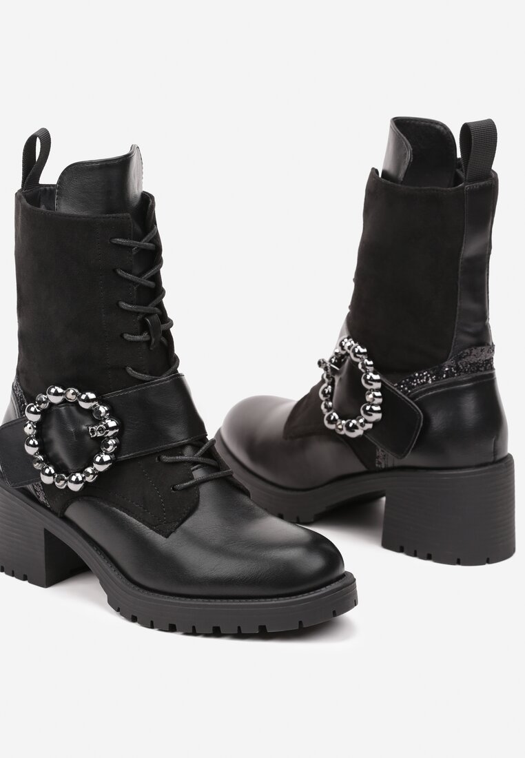 Botine Emmitha Negre