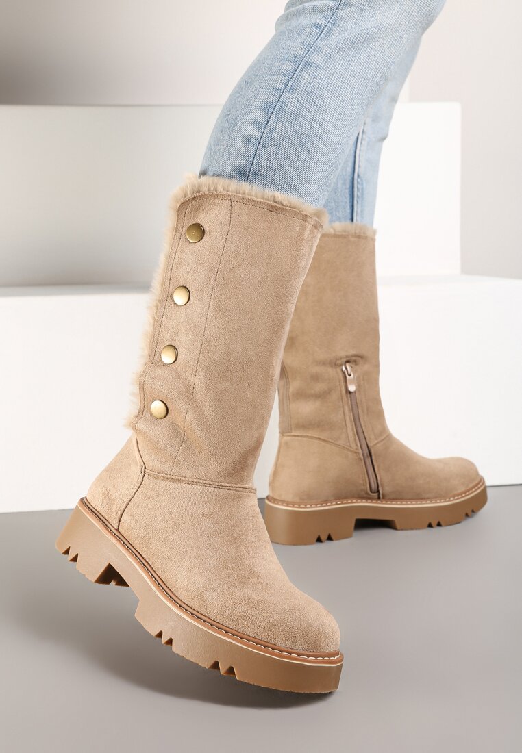 Botine Linnetia Bej