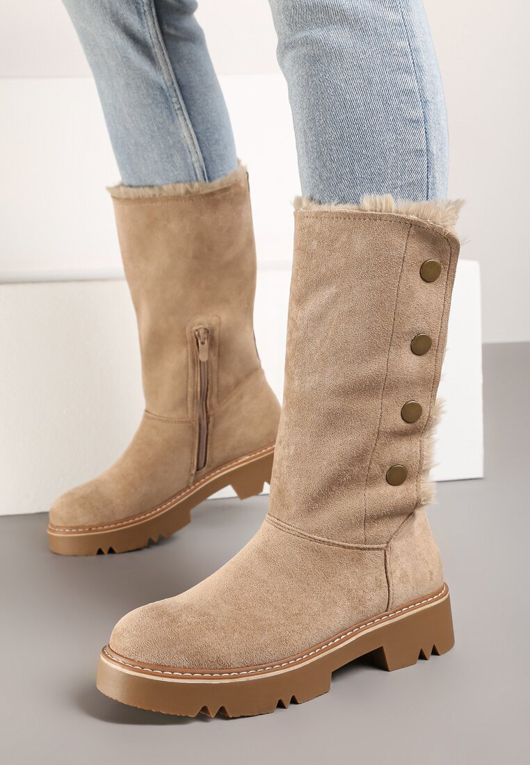 Botine Linnetia Bej