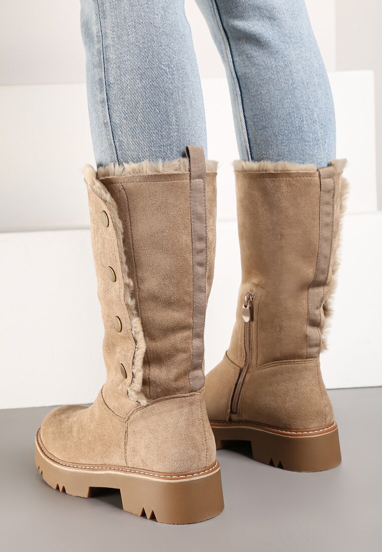 Botine Linnetia Bej